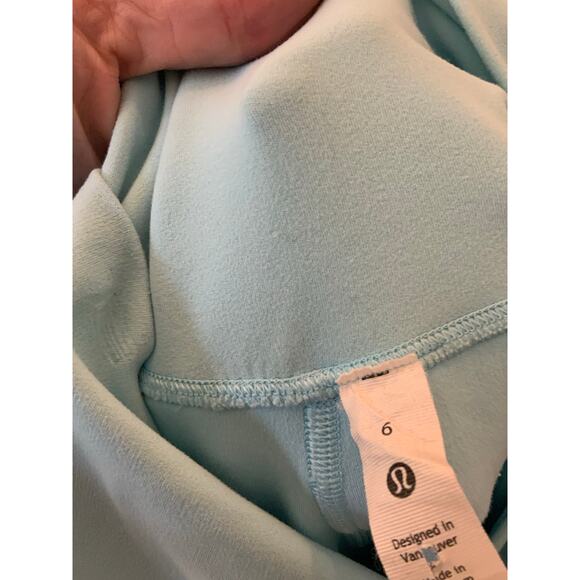 Lululemon Align High-Rise Pant 25" Icing Blue size 6 - Picture 6 of 7